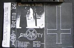 Obscurity (SWE) : Ovations to Death